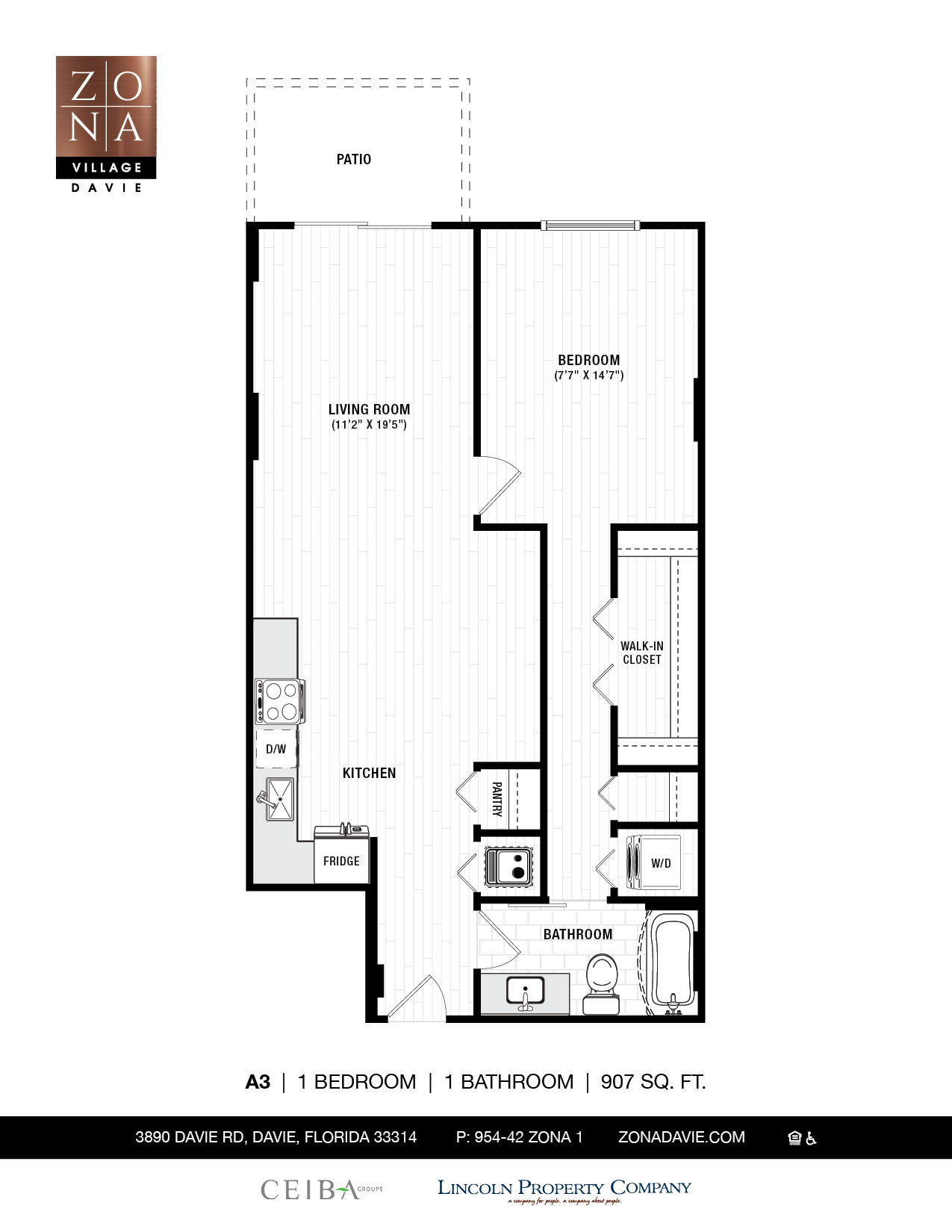 3890 Davie Rd Studio-2 Beds Apartment for Rent - Photo Gallery 36